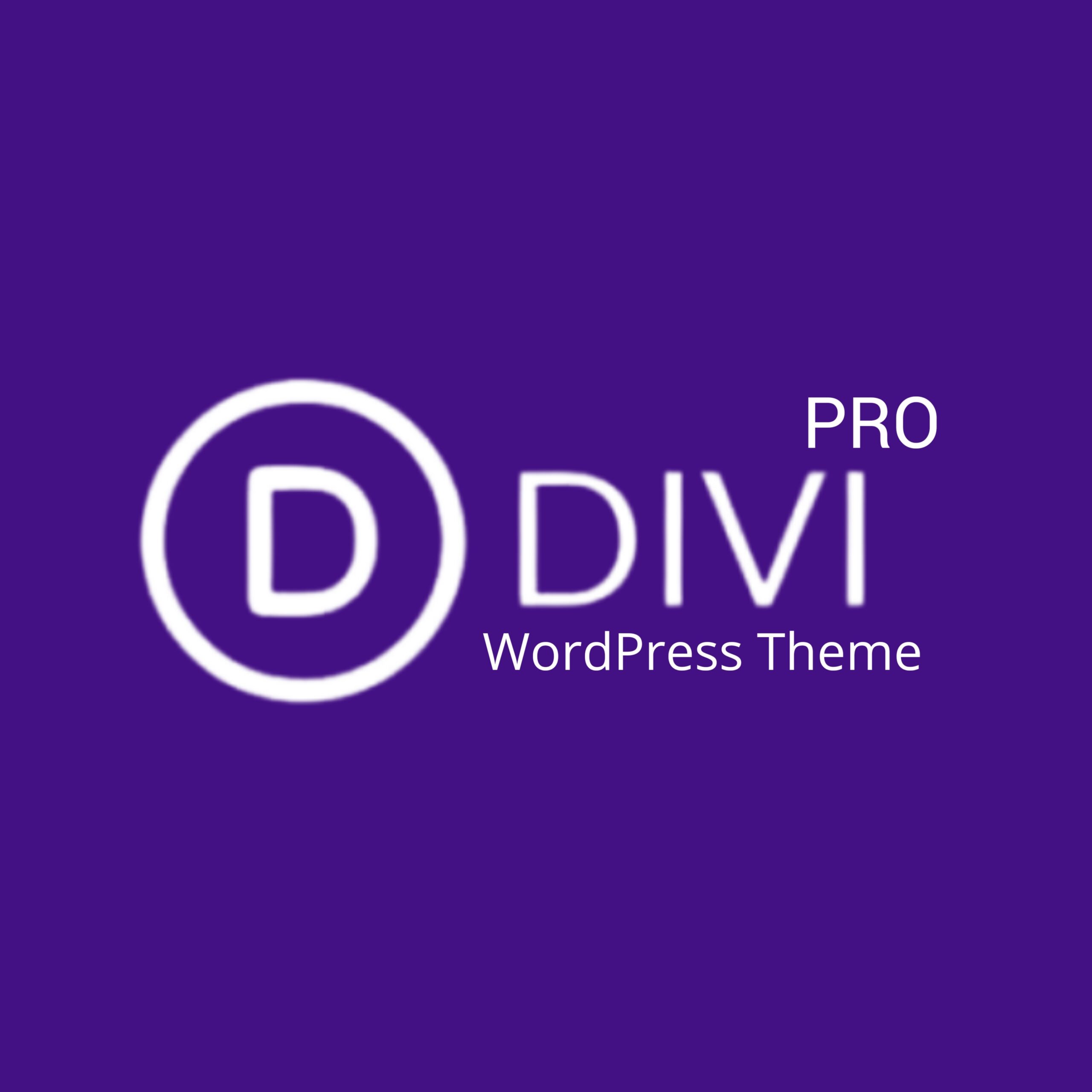 Divi Pro (Activation With Licnese Key)