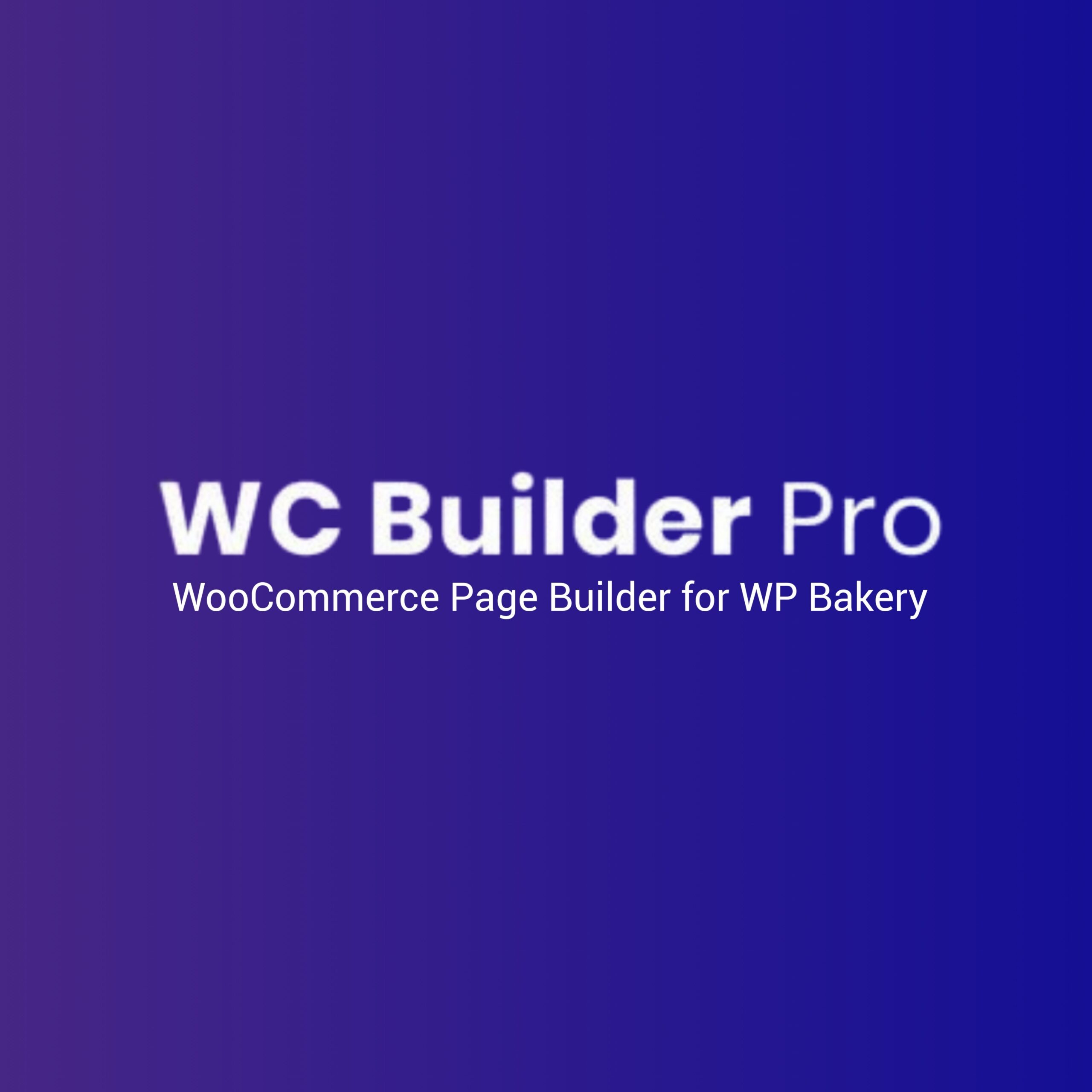 WC Builder Pro (Activation With License Key)